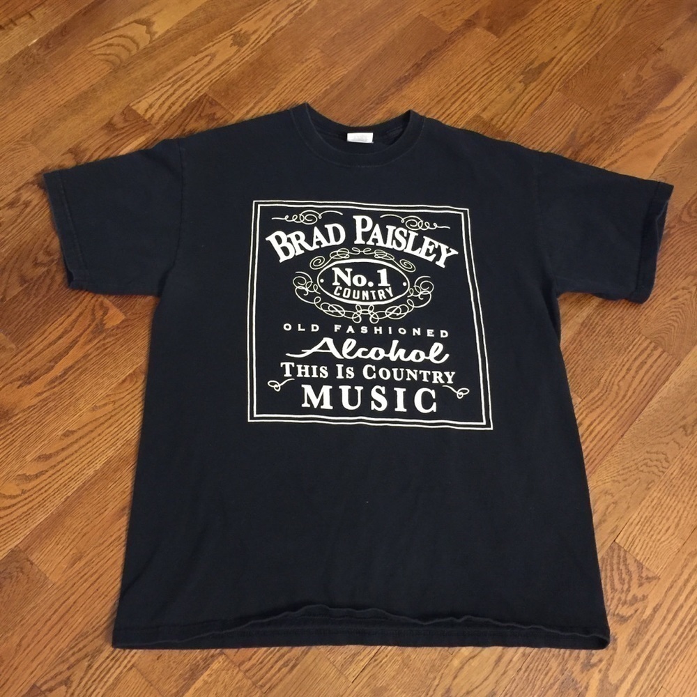Brad Paisley alcohol graphic tee